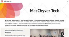 Desktop Screenshot of macchyvertech.com